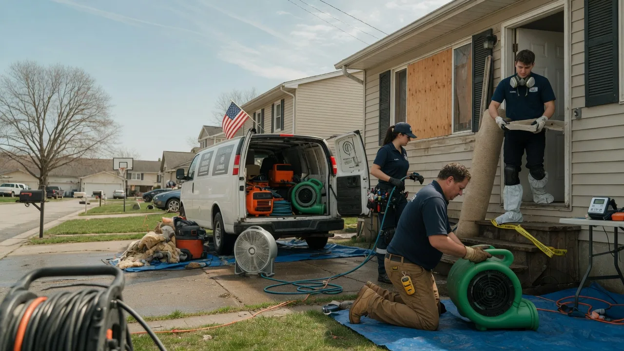 Water Damage Restoration in Camden, MI near me
